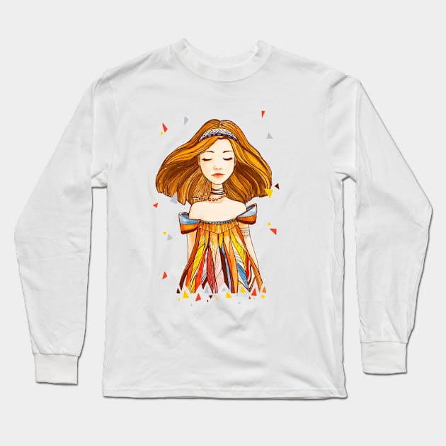 November dreams Long Sleeve T-Shirt by Olya Yatsenko